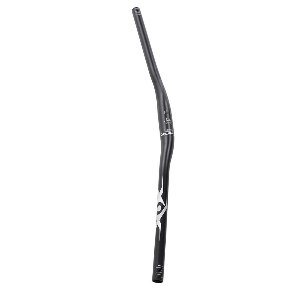 Mountain Bike Riser Handlebar Black Adjustable 720mm Aluminum Alloy Mountain Bike Handlebar for Bike