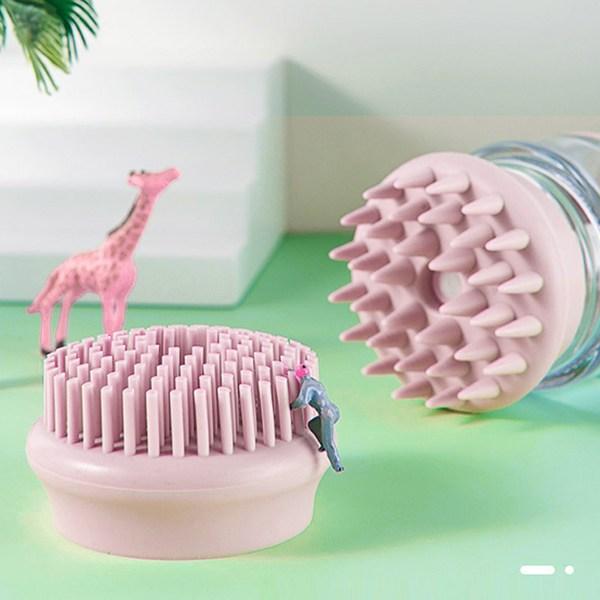 Dingdong Pet Pet Change Shampoo Brush 5.8 x 9 cm, pink, 1 piece, Korean pet shampoo
