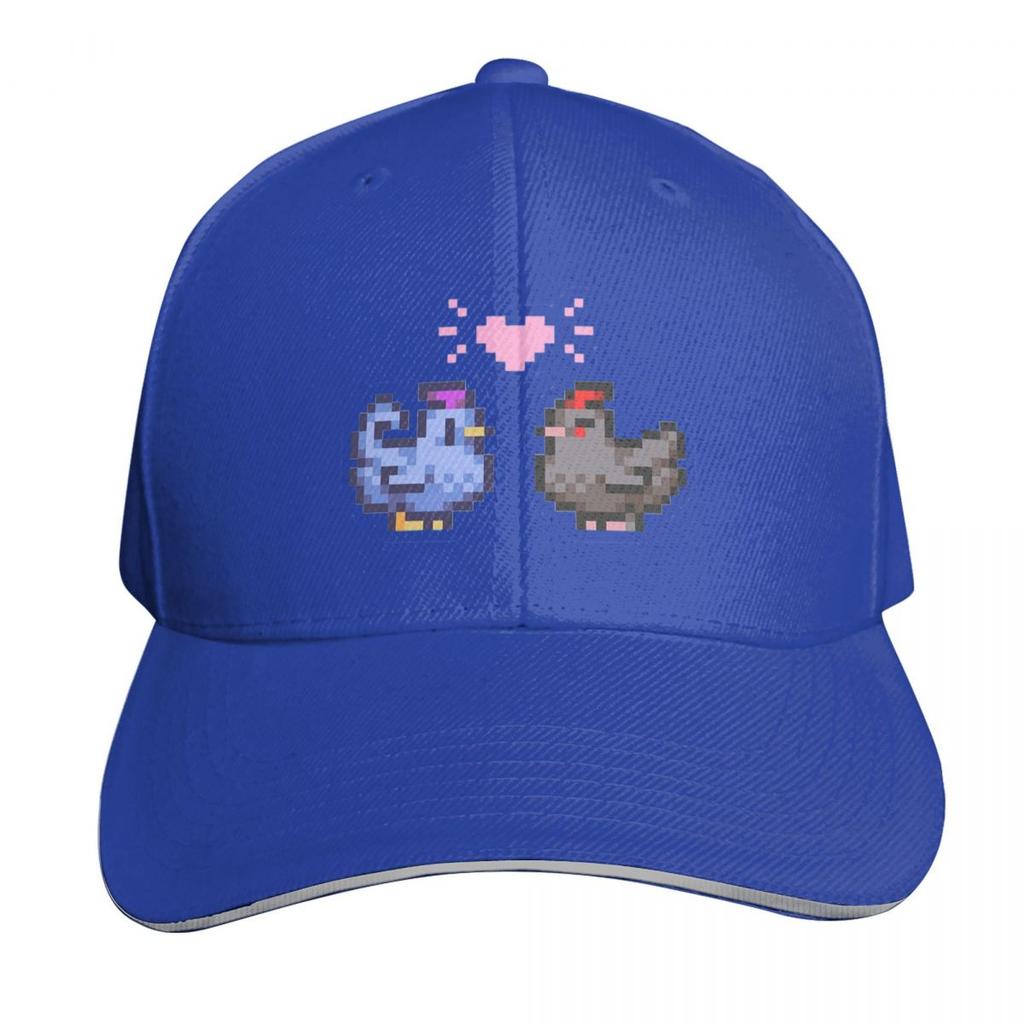 Stardew Valley Pixel Cow Game Cap Fashion Casual Baseball Caps Adjustable Hat Hip Hop Summer Unisex Baseball Hats