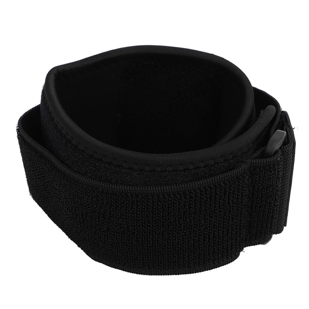 2PCS Tennis Elbow Brace Black EVA Cushioning Gasket Extended Binding Elbow Brace Support Strap for Men Women