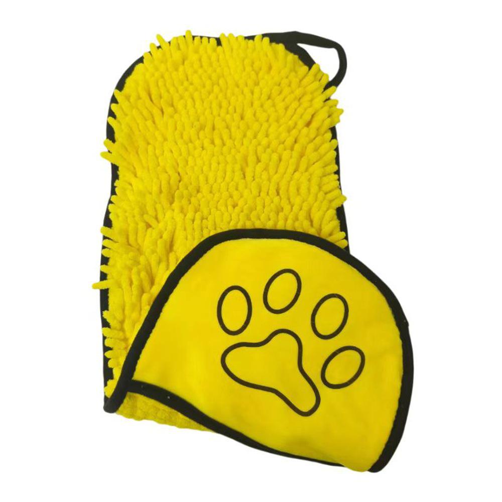 

Microfiber Quick-Dry Pet Towel - Chenille for Dogs & Cats