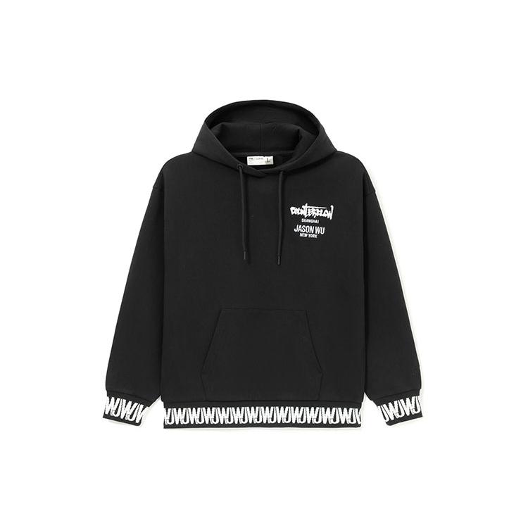 Li Ning x JASON WU, CF Sweatshirt Unisex Black AWDRH10-1 XL