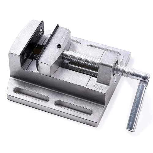 TONG YUE Table Vise, Small, Cutting and Drilling, Fixed, Small, Drill Press Vise, Tabletop Vise