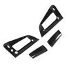 4PCS Outside Door Handle Cover Carbon Fiber Easy To Install Exterior Door Handle Trim for 370z Z34