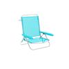 Marbueno Folding Chair 5 Positions Aluminum Aqua Marine Beach and Pool 63x76x78 Cm 10309