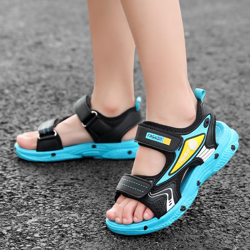 New Summer Sandals for Boys, Children's Beach Sandals, Medium and Large Sizes, Boys' Sandals, Children's Footwear