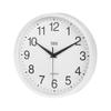 Wall Clock 25 Cm Teesa White Modern Silent