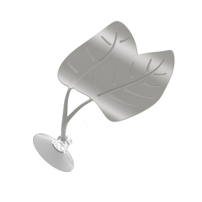 Lizards Basking Platform Tanks Accessories Leaf Shape Bearded Dragon Basking Platform with Suction Cup Decorations