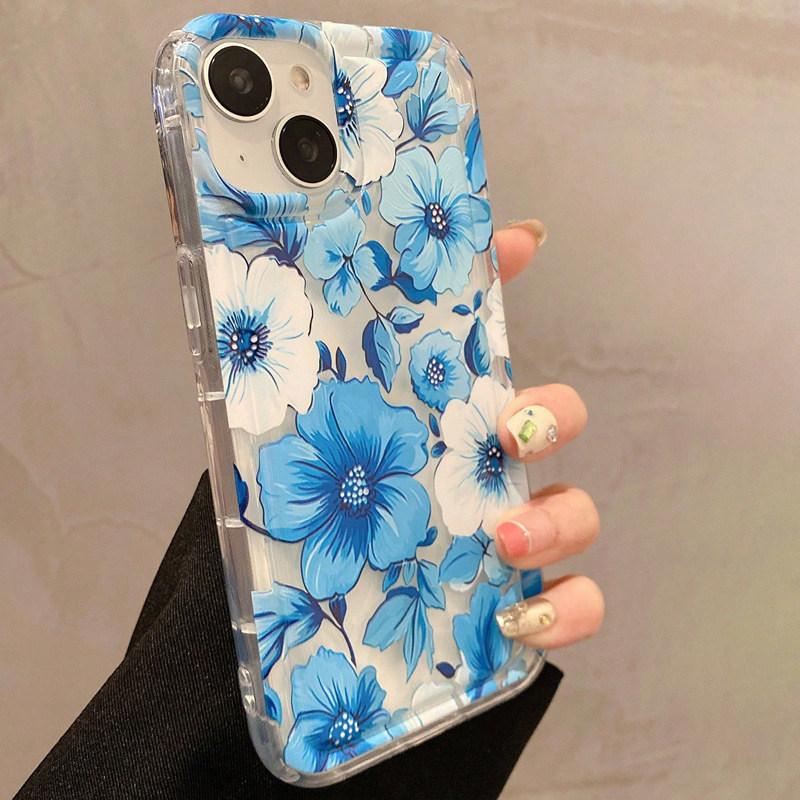 

Чохол для телефону Flower Summer Pink Floral для iPhone 13 11 12 14 15 16 Pro Max 16E XR X XS 7 8 Plus SE2 протиударна прозора кришка iPhone 7 рожевий