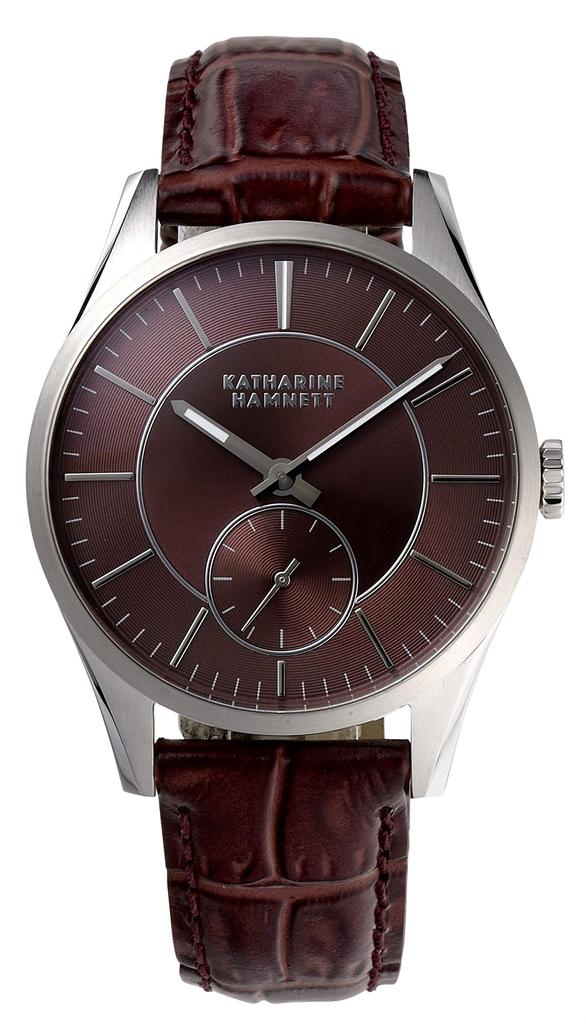 Watch Genuine Import Black [Catherine Hamnett] KH20H9-74 Men's