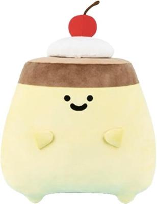 Pudding-san Plush Toy XL Premium Cream-Topped Soft Stationery Approx. 36cm