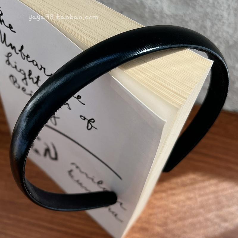 Thin Glossy Silver Color Hairband Pink Hairbands Hair Accessories for Girls and Women Korean Fashion Hiar Ropse Headwear