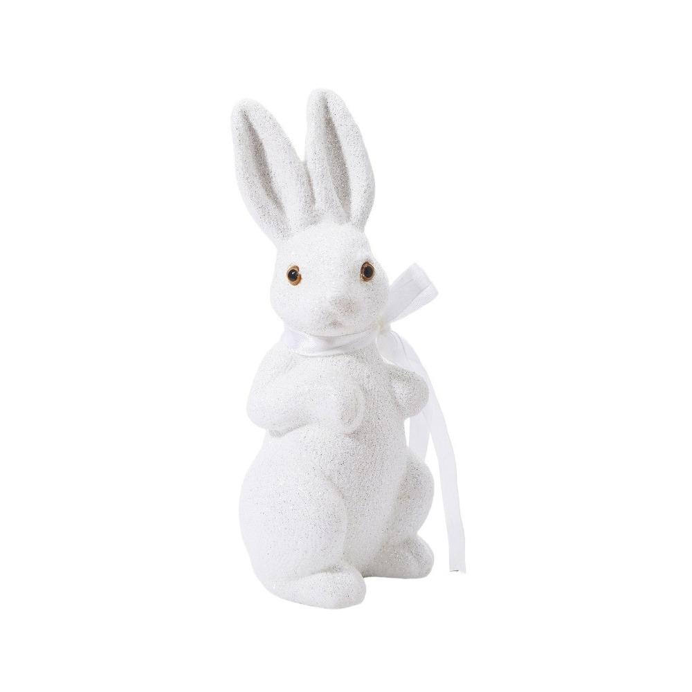 Colorful Easter Bunny Figurine Simulated Bunny Statues Creative Foam Rabbit Figures  Holiday Party