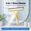 3-in-1-Glasreinigung mit Sprühflasche, Wischtuch, Duschwand, Fensterwerkzeug, Mehrzweck-Auto-Windschutzscheibenreiniger, Waschzubehör