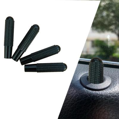 4 τεμ. Μαύρο Αυτοκίνητο τροποποιημένη μπίλια κλειδώματος πόρτας πείρος μπίλια πόρτας αυτοκινήτου για Mercedes Benz C W205 E W213 GLC GLE Vito CLA GLA A B ML GL Class