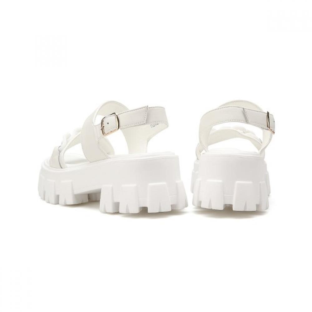 Misope Women Bold Chain Platform Sandals 5.5cm 2color 012224708