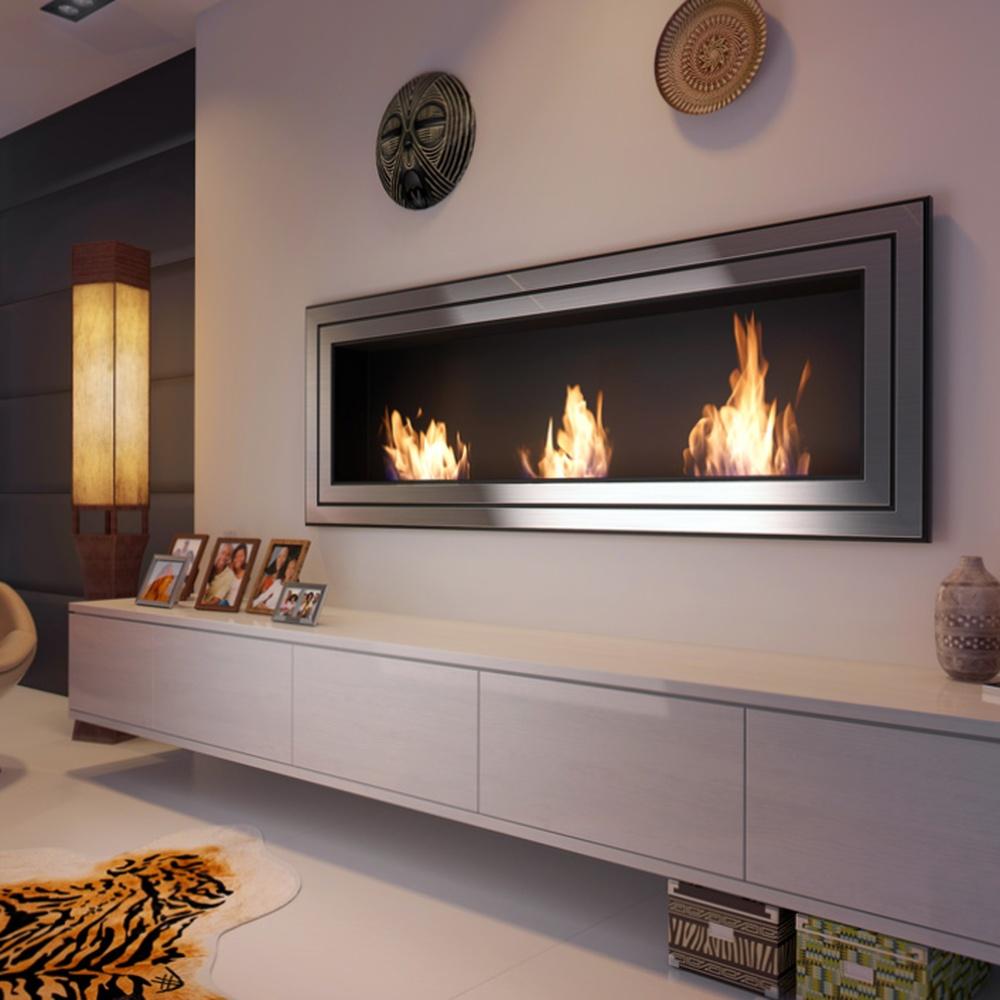 Wall Mounted Bioethanol Fireplace JULIET 1800 TÜV