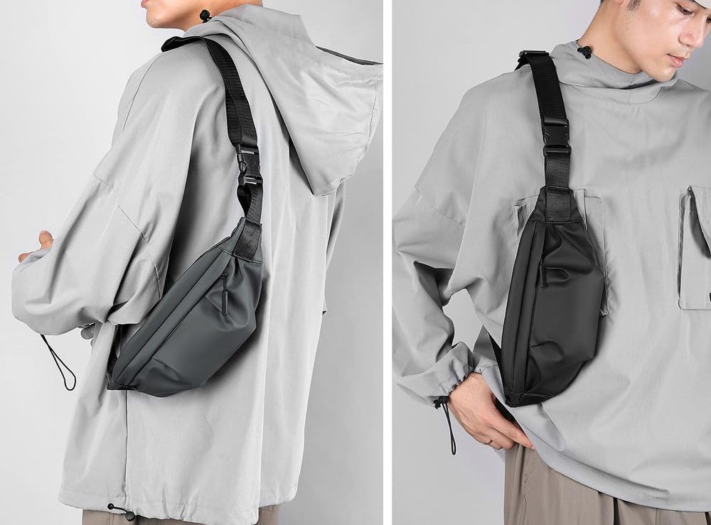 Beatus Waterproof Waist Lightweight and for Running and Men and Women Bag, Compact, Walking, (Gray)
