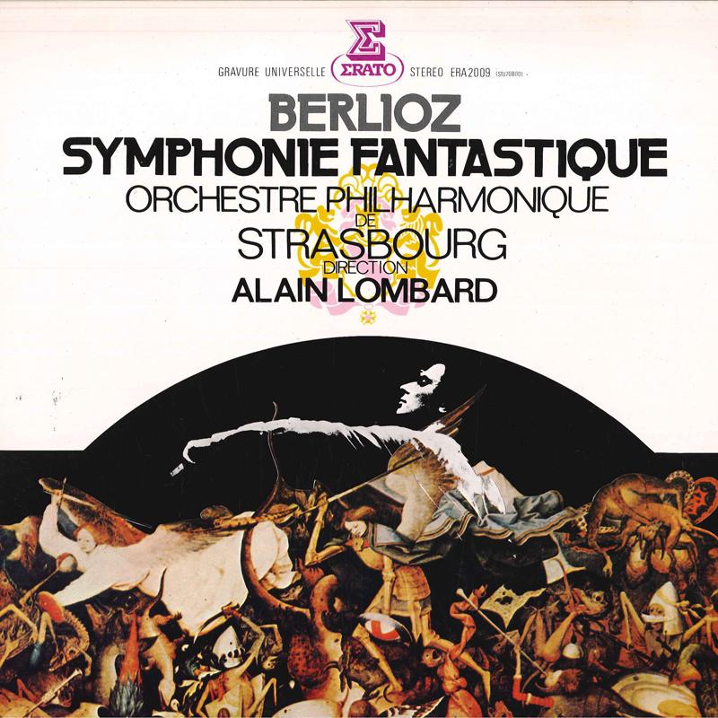 LP Record ALAIN LOMBARD(DIR.)/ORCHESTRE PHILH - Berlioz/Symphonie Fantastique Op.14 ERA2009 VICTOR 1974 Japan Classical Used