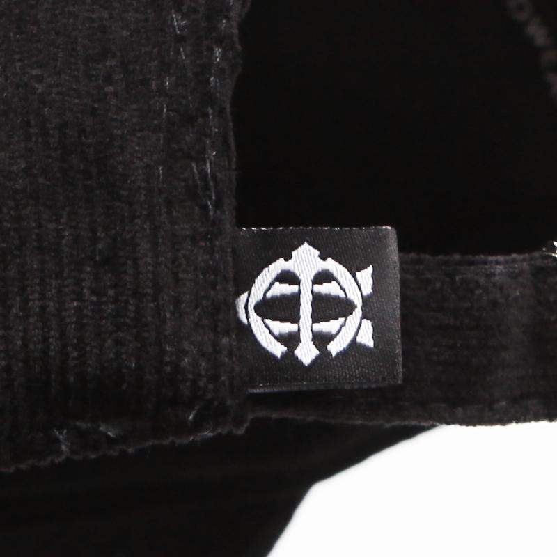 EIGHTVOLUME Ev Plain Corduroy Cap (Black)