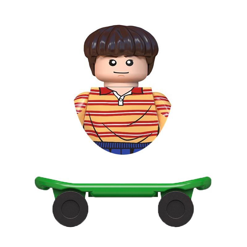 Cartoon Vecna Dustin Mike Hopper Byers Will Eleven Demogorgon Model Buliding Blocks Bricks Construction Toys Figures For Kids