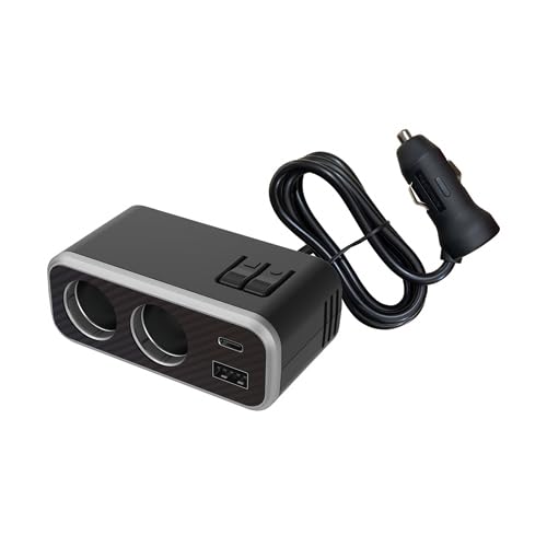 

Kashimura PD30W/Реверсивный USB с радужной подсветкой, 2 ряда раздельных розеток, Номер модели: KX-244 чёрный