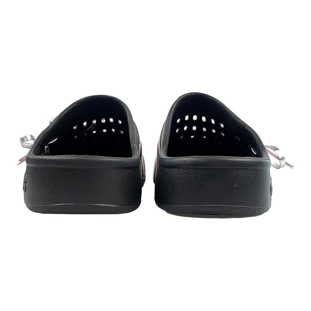 Adidas ADILETTE CLOGS Abrasion Resistant Closed Toe Slippers Unisex Black Pink GZ5886(Team1311-)