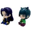 Anime Medicine House Girl's Whispering Q Version Character Sitting Position Cat Sitting Position Gong Ren's Ornament Handmade