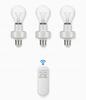 Smart Switch Wireless Remote Control E27 110V-240V Timer LED Lamp Holder Socket ON/OFF 15M Range Smart Device AA Battery Powered