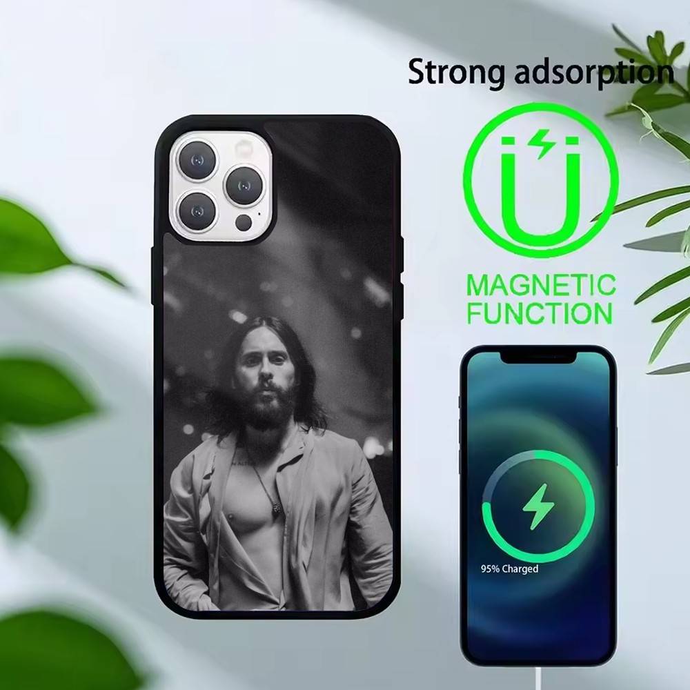 30 T-Seconds to Mars Phone Case For iPhone17,16,15,14,13 Plus,Pro Max Magnetic For Magsafe Wireless Charging