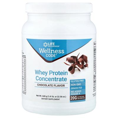 iHerb Life Extension Wellness Code Concentrated Whey Protein Chocolate 640g (1.41lb)