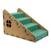 4 Step Pet Ramp Holds Up to 8kg Cats Dogs Sturdy Pet Stairs Detachable Washable Pet Steps