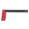 Right Angle Ruler 12 Inch Aluminium Alloy Multifunctional High Accuracy Thickened L Square Ruler