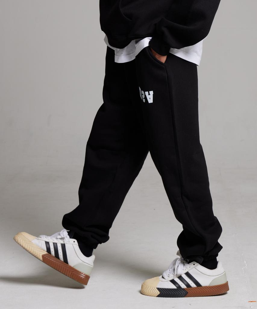 CREAM SODA LAB Reverse Usa Training Jogger Pants Black