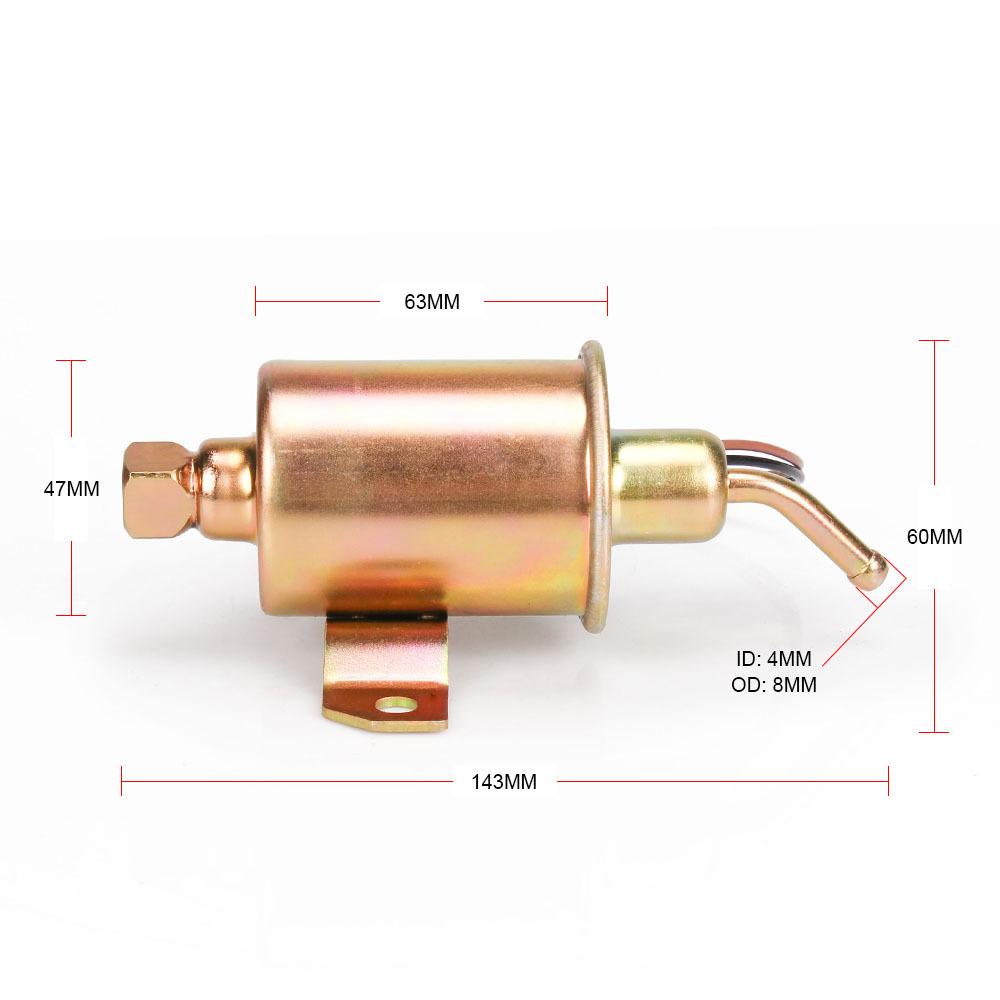 12V Fuel Pump E11007 For Onan 4000 RV Cummins Generator 4KW Microlite MicroQuiet
