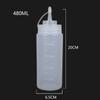 Restaurant Grade Plastic Squeeze Bottle for Condiments In 1100ML Capacity