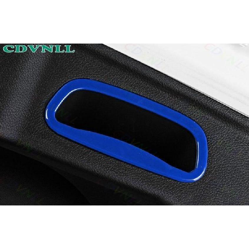 Rear Trunk Bezel Handle Grab Cover Ring For Jeep Compass 2014-2018 Bright Blue