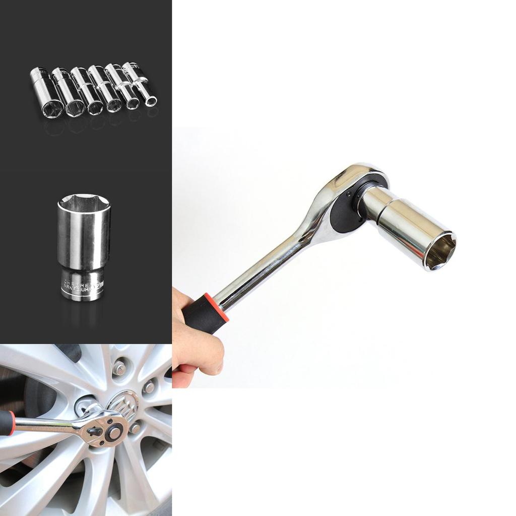 Premium 8 To 32 Mm Deep Impact Socket 1/2" Drive For Versatile Wrench Spanner Use