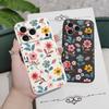 Flowerstalk Flower Phone Case For iPhone 17 Air 16 16e 15 14 13 Pro Max Plus Mini Liquid Silicone Soft Cover