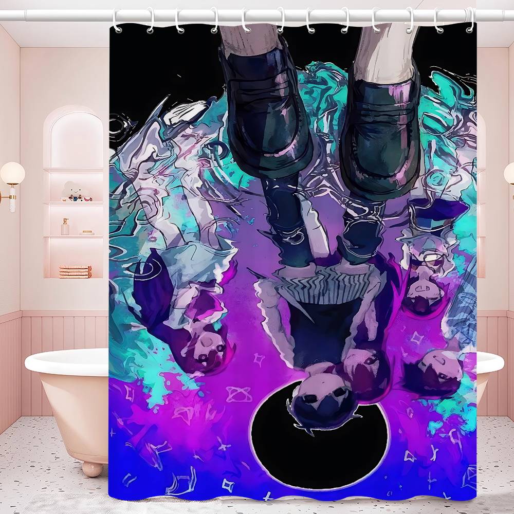 Classic Hot Horror Video Game Omori Shower Curtain, Bathroom Decorative Shower Curtain, Waterproof Shower Curtain With Hooks
