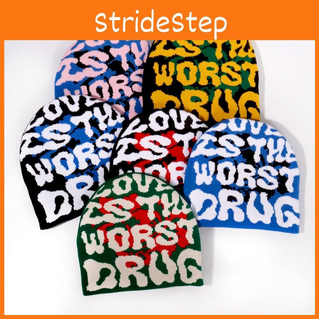 Letter Fashion Pattern Neutral Casual Warm Knitted Hat For Autumn And Winter