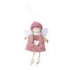 Angel Doll Pendants Plush Ornaments, Christmas Fairy Girl Hanging Pendant for Decorative Garlands Tree Home Decor, Party, New Year, Birthday