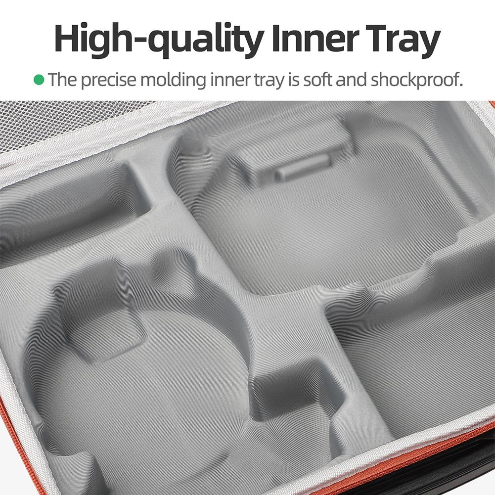 Carrying Case Storage Bag Portable Travel Shoulder Bag Shockproof Case for DJI Flip Drone RC 2/RC-N3 and Batteries