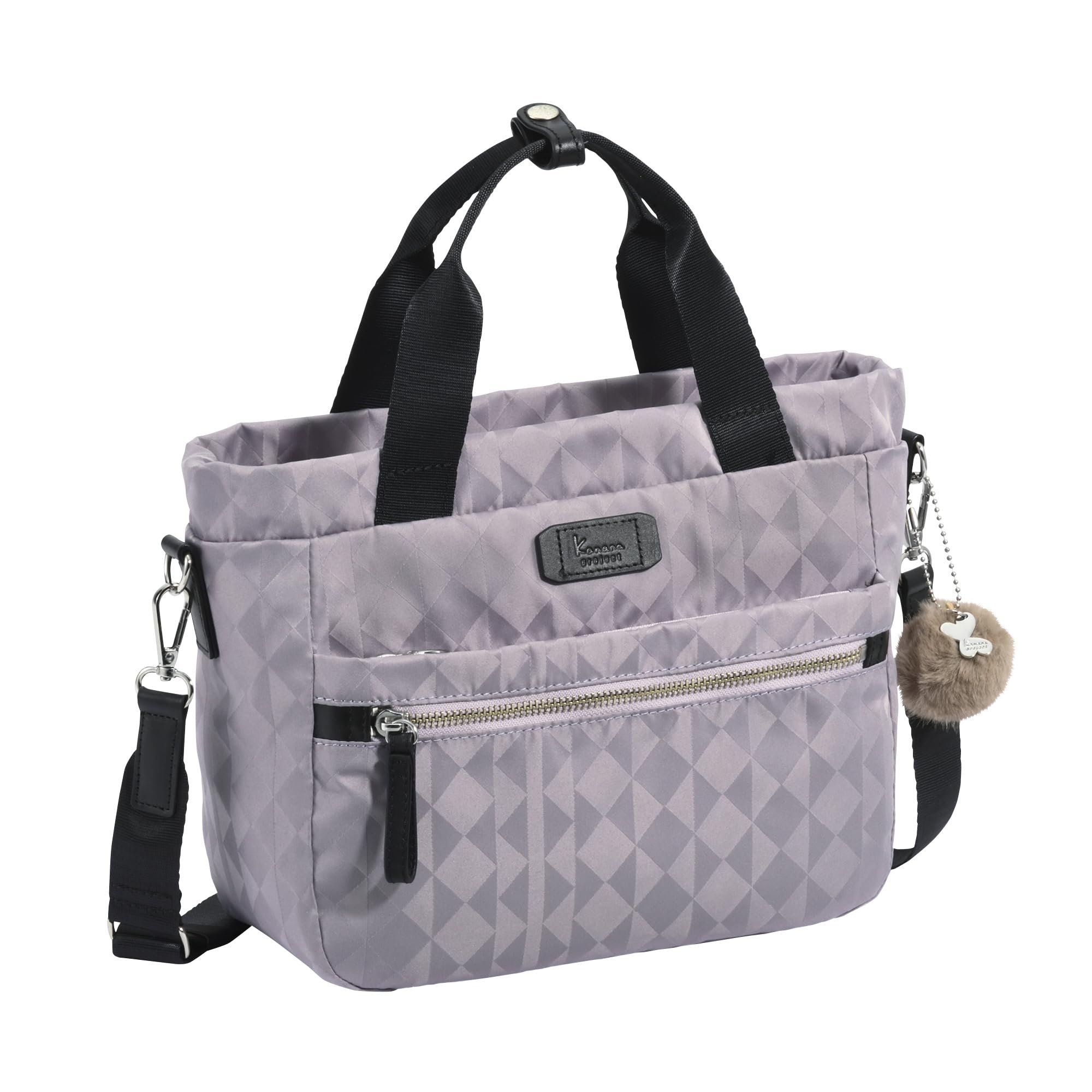 

Kanana Project Kanana Monogram 3RD Shoulder Crossbody Lavender Bag, 5L, 270g, No. 11915, Bag, Lightweight, Elegant, Women s,