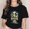 Maglietta Horror di Moda Bambola Coraline Sogni Maglietta Y2k Donna Vintage Gotica Magliette Grafiche di Halloween Abbigliamento