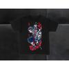 Heißes Tanjiro Demon Slayer Grafikdruck T-Shirt Sonnenatmung Erbe Sommer Neues T-Shirt Mit Ziel brennen Flammen-Schwert Locker Lässig Übergröße Sommer Neues T-Shirt
