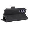 For Samsung Galaxy S25 Case Leather Wallet Flip Phone Cover with Hardware Decor