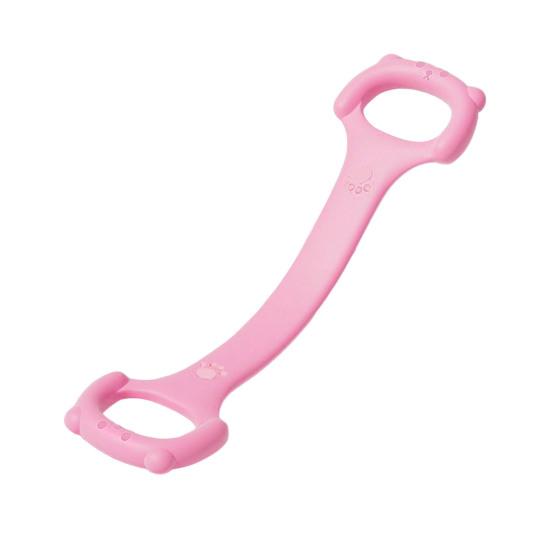 Abbildung 8 Fitness-Widerstandsband mit Anti-Rutsch-Griff Tragbares Männer-Frauen-Arm-Schulter-Stretch-Krafttrainingsübung Elastisches Gurt-Spannseil