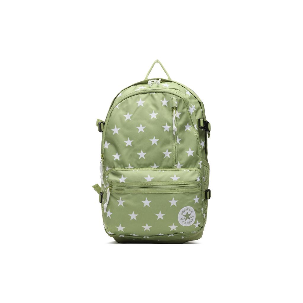 New Converse Straight Edge Polyester Backpack Regular Unisex Green 10022408-A23