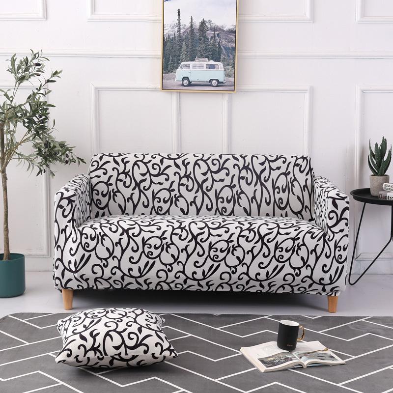 1PC Elastic Sofa Covers for Living Room Universal Spandex Case Stretch Chair Cover Non-slip Couch Slipcovers 1/2/3/4 Seater